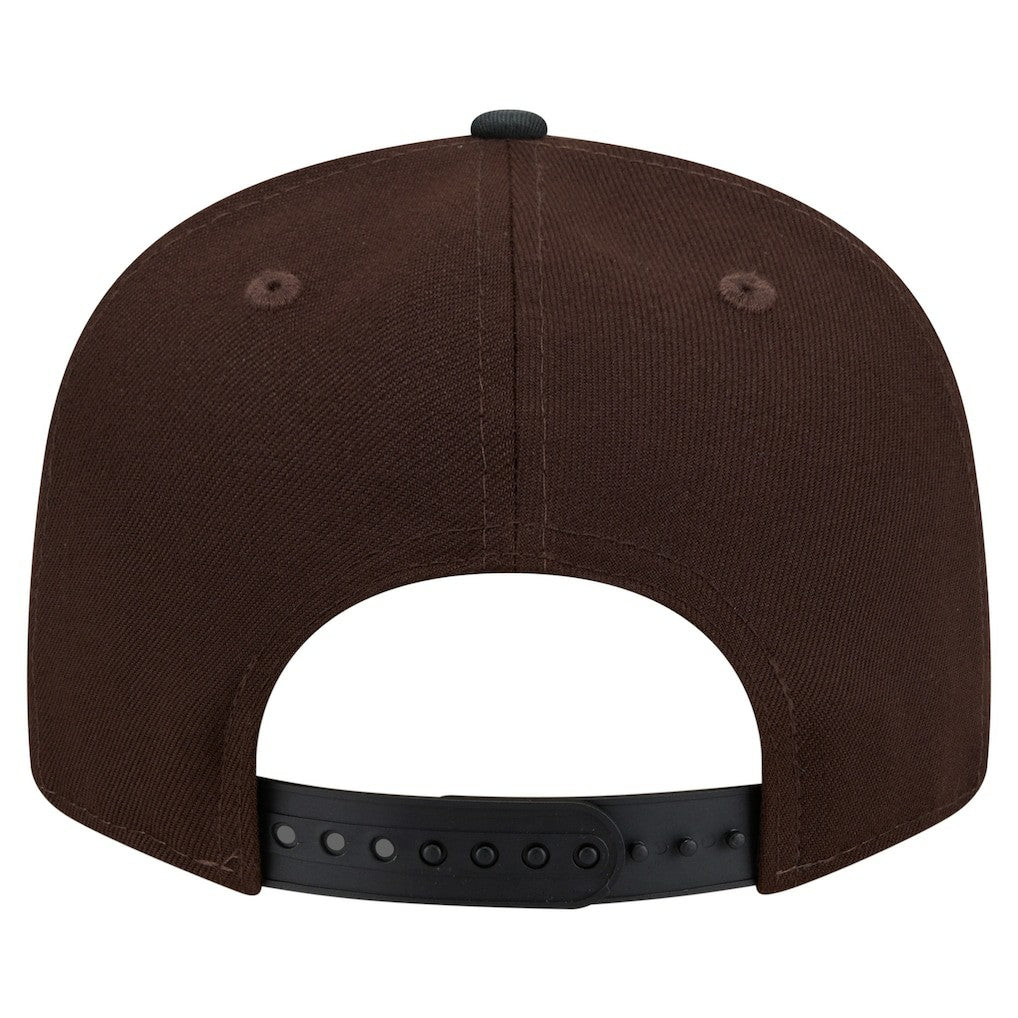 Los Angeles Chargers Adult Burnt Wood Camo 9FIFTY Snapback Hat Dark Brown | NFL