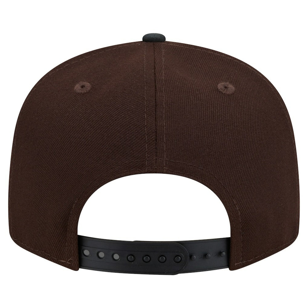 Los Angeles Chargers Adult Burnt Wood Camo 9FIFTY Snapback Hat Dark Brown | NFL