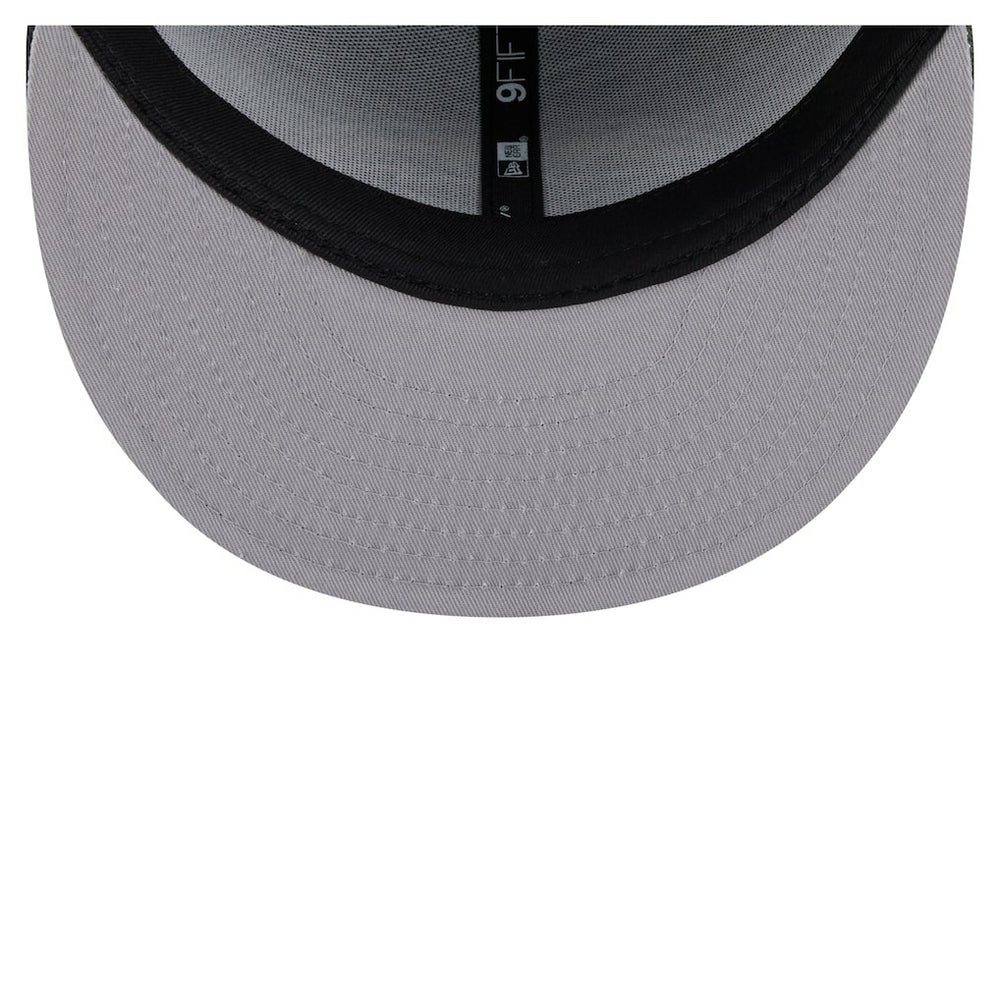Los Angeles Chargers Adult Burnt Wood Camo 9FIFTY Snapback Hat Dark Brown | NFL