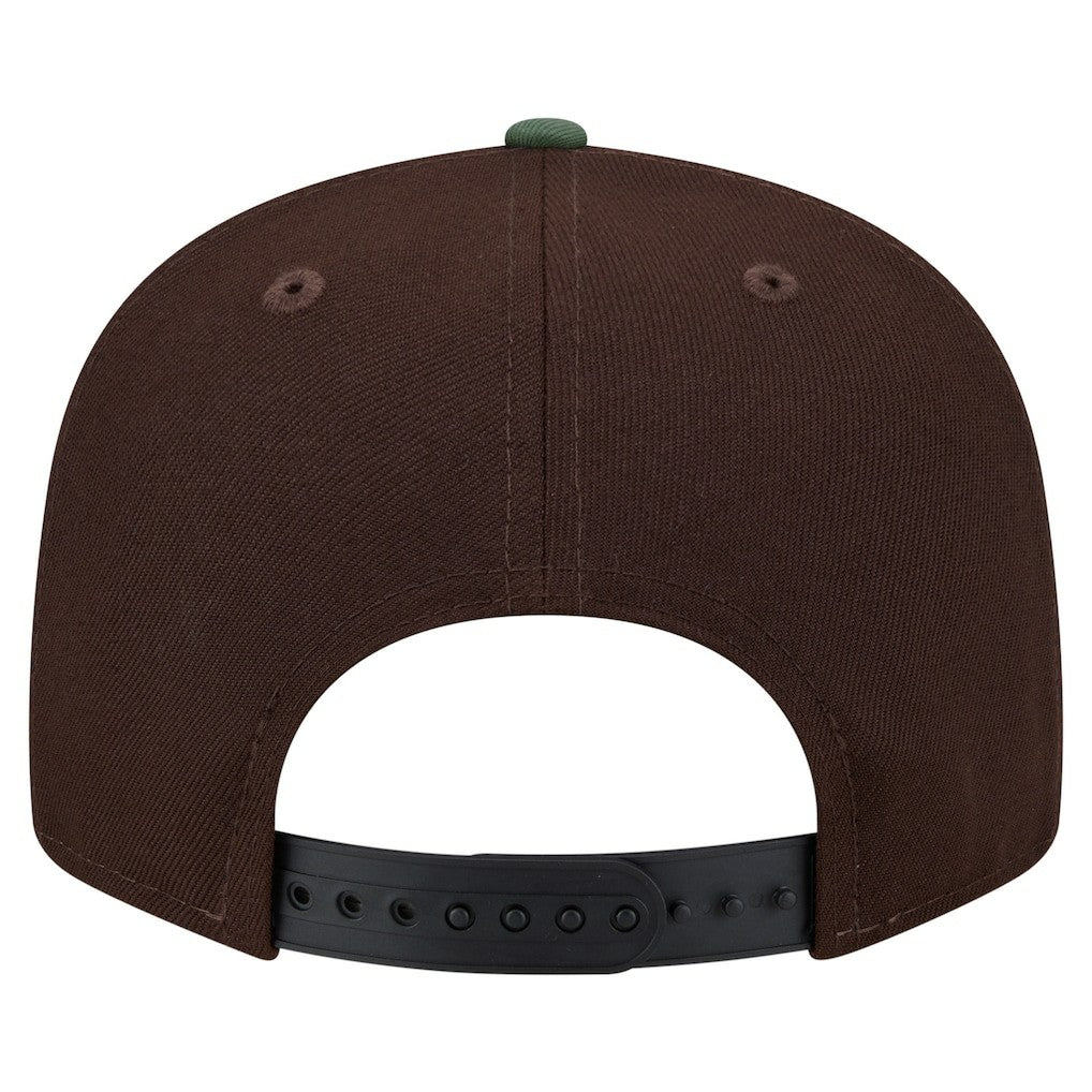 Pittsburgh Steelers Adult Burnt Wood Camo 9FIFTY Snapback Hat Dark Brown | NFL