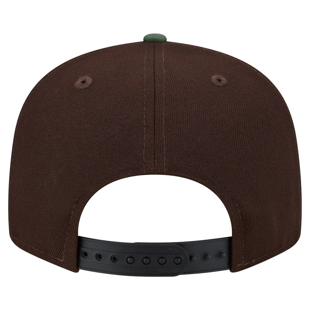 Pittsburgh Steelers Adult Burnt Wood Camo 9FIFTY Snapback Hat Dark Brown | NFL