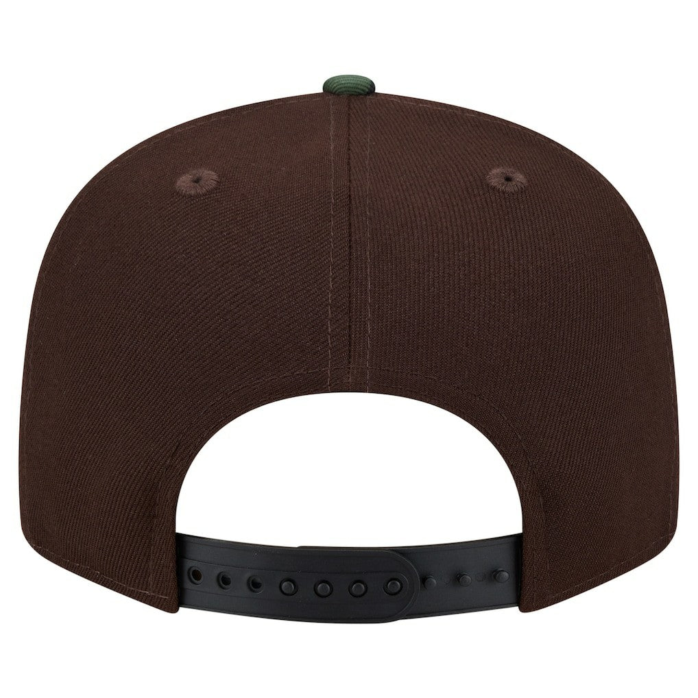 San Francisco 49ers Adult Burnt Wood Camo 9FIFTY Snapback Hat Dark Brown | NFL