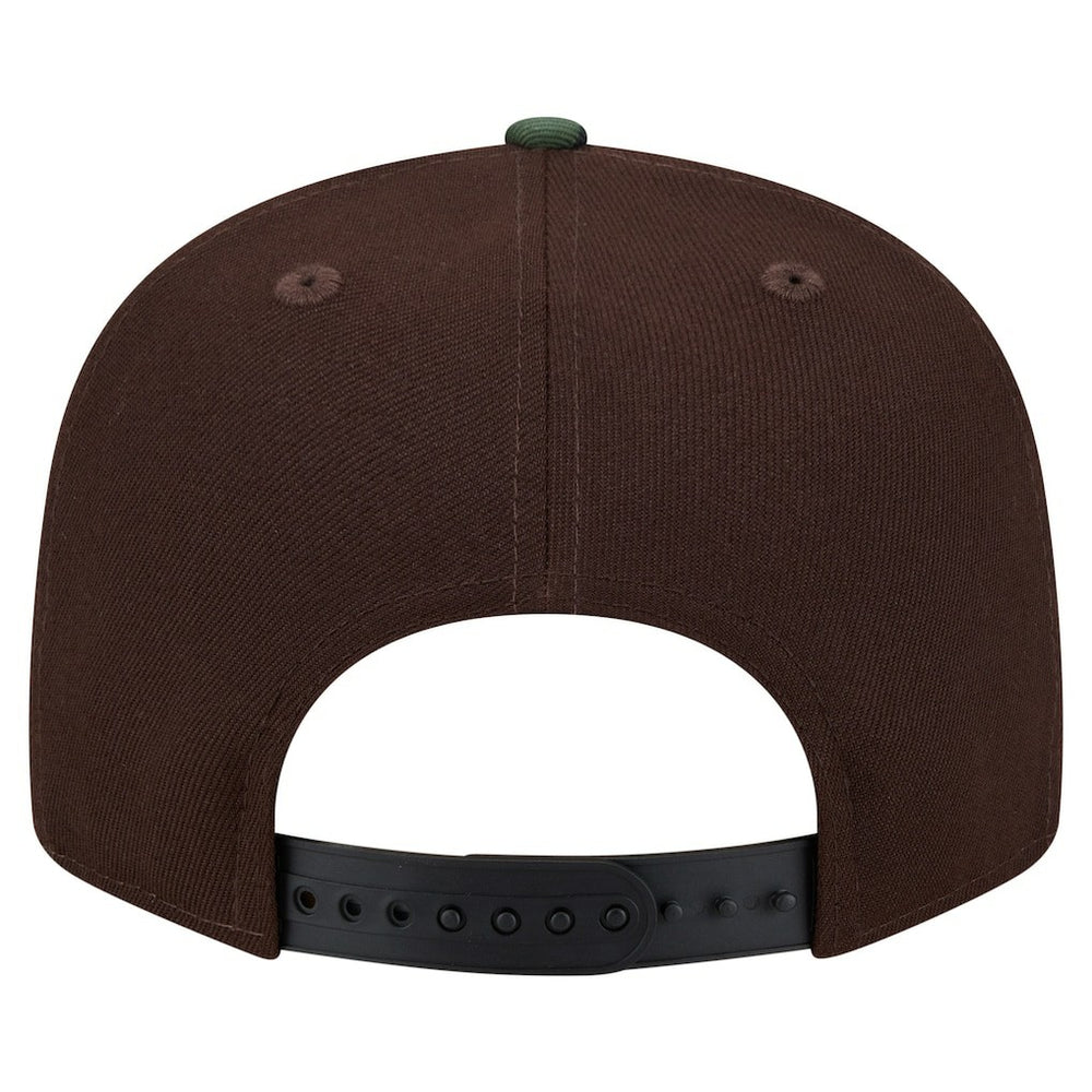 San Francisco 49ers Adult Burnt Wood Camo 9FIFTY Snapback Hat Dark Brown | NFL