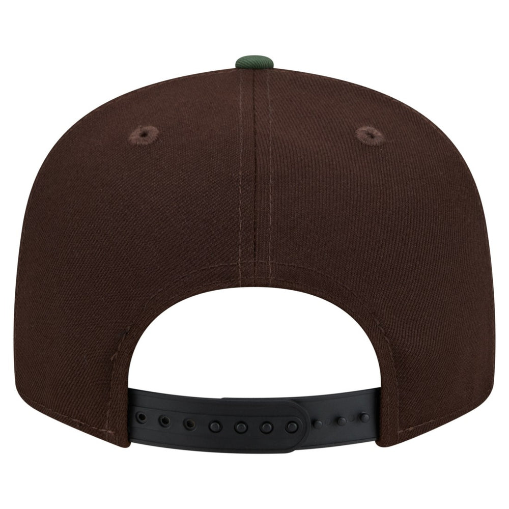 Tampa Bay Buccaneers Adult Burnt Wood Camo 9FIFTY Snapback Hat Dark Brown | NFL