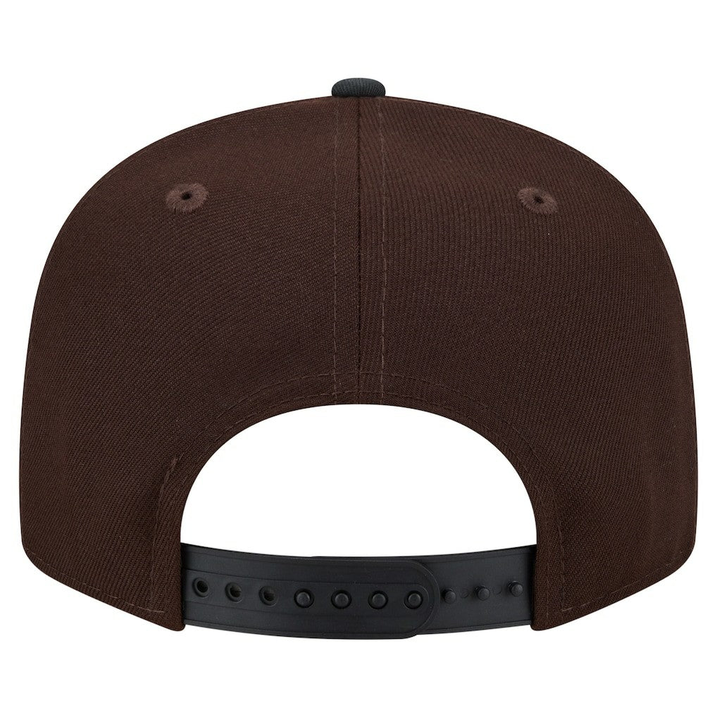 Cincinnati Bengals Adult Burnt Wood Camo 9FIFTY Snapback Hat Dark Brown | NFL
