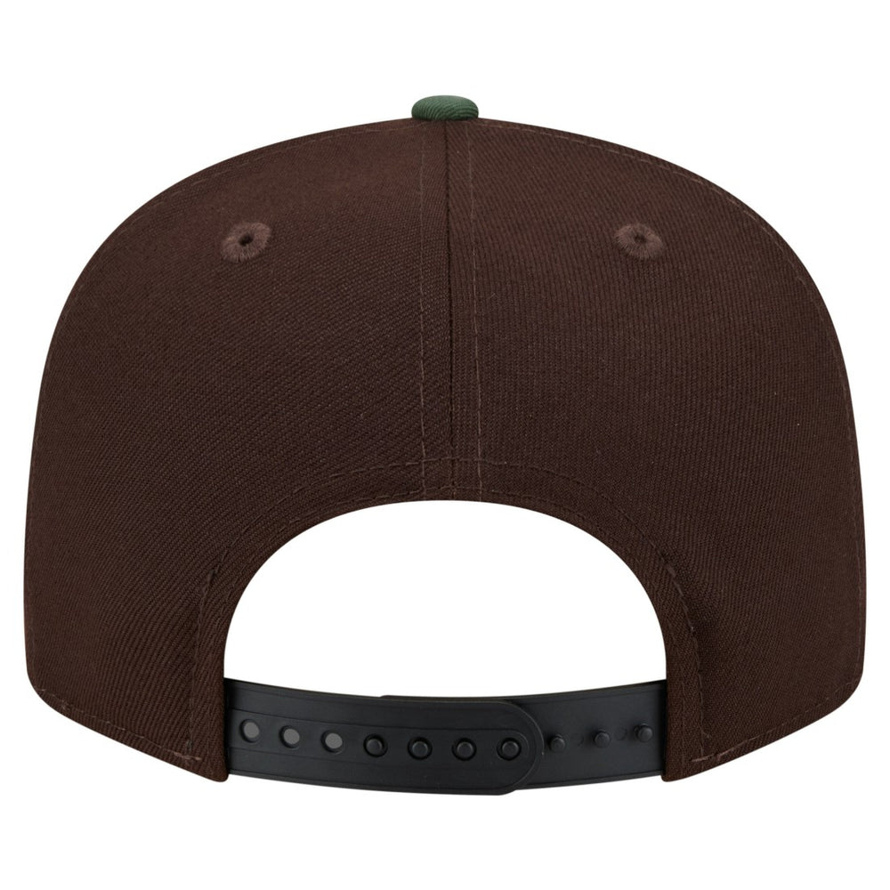 Denver Broncos Adult Burnt Wood Camo 9FIFTY Snapback Hat Dark Brown | NFL