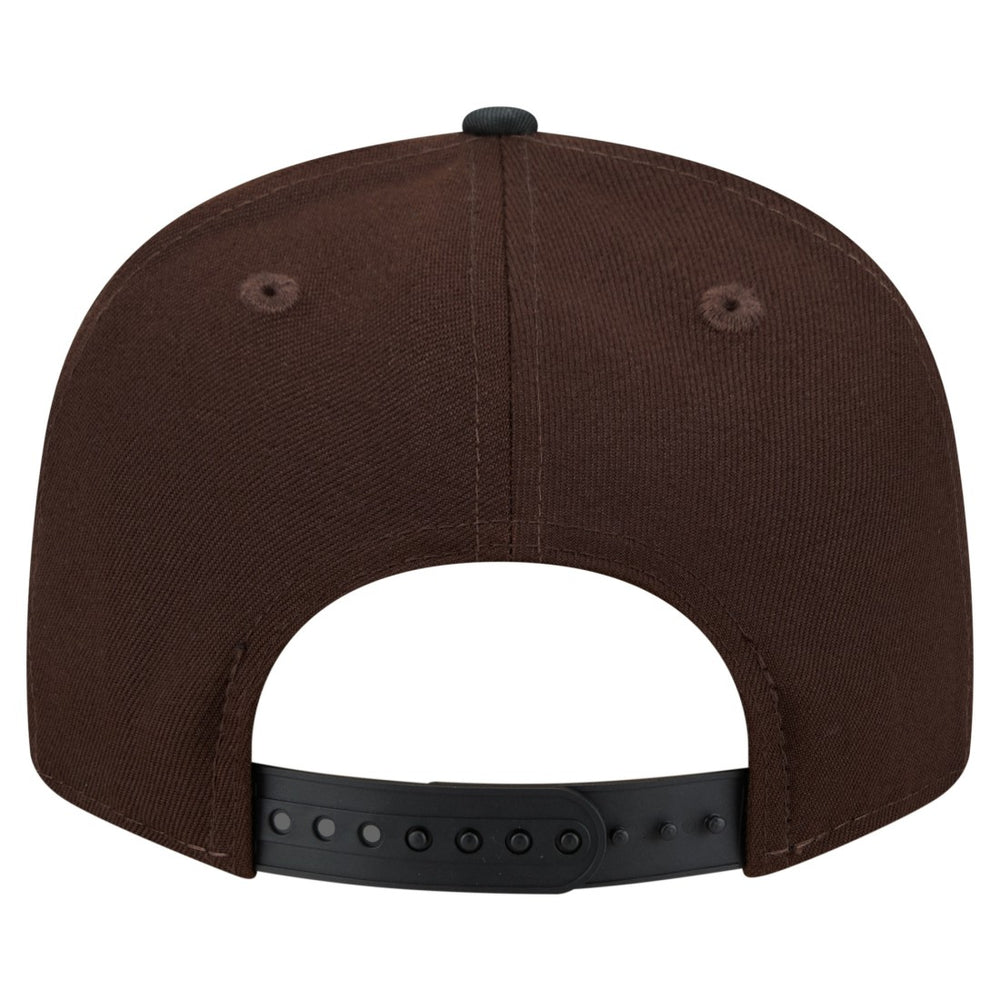 Houston Texans Adult Burnt Wood Camo 9FIFTY Snapback Hat Dark Brown | NFL
