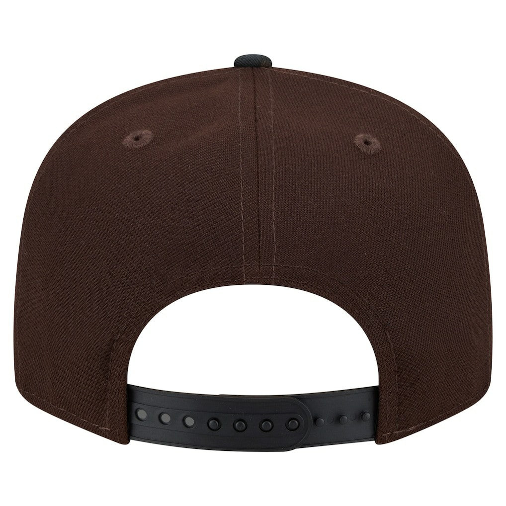 Detroit Lions Adult Burnt Wood Camo 9FIFTY Snapback Hat Dark Brown | NFL
