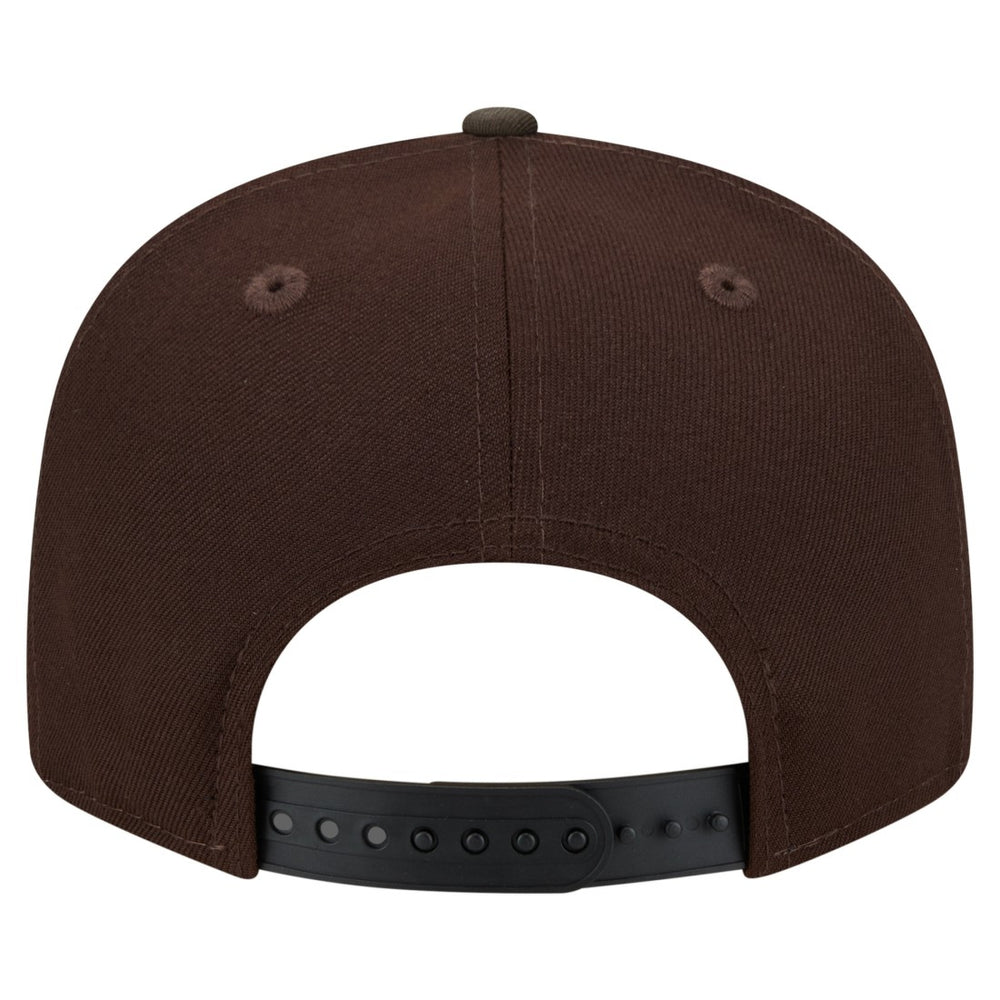 Green Bay Packers Adult Burnt Wood Camo 9FIFTY Snapback Hat Dark Brown | NFL
