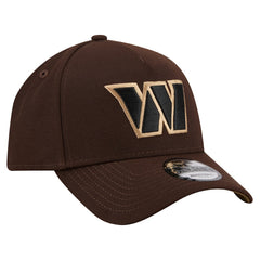 Washington Commanders New Era Burnt Wood A-Frame 9FORTY Adjustable Hat Dark Brown | NFL