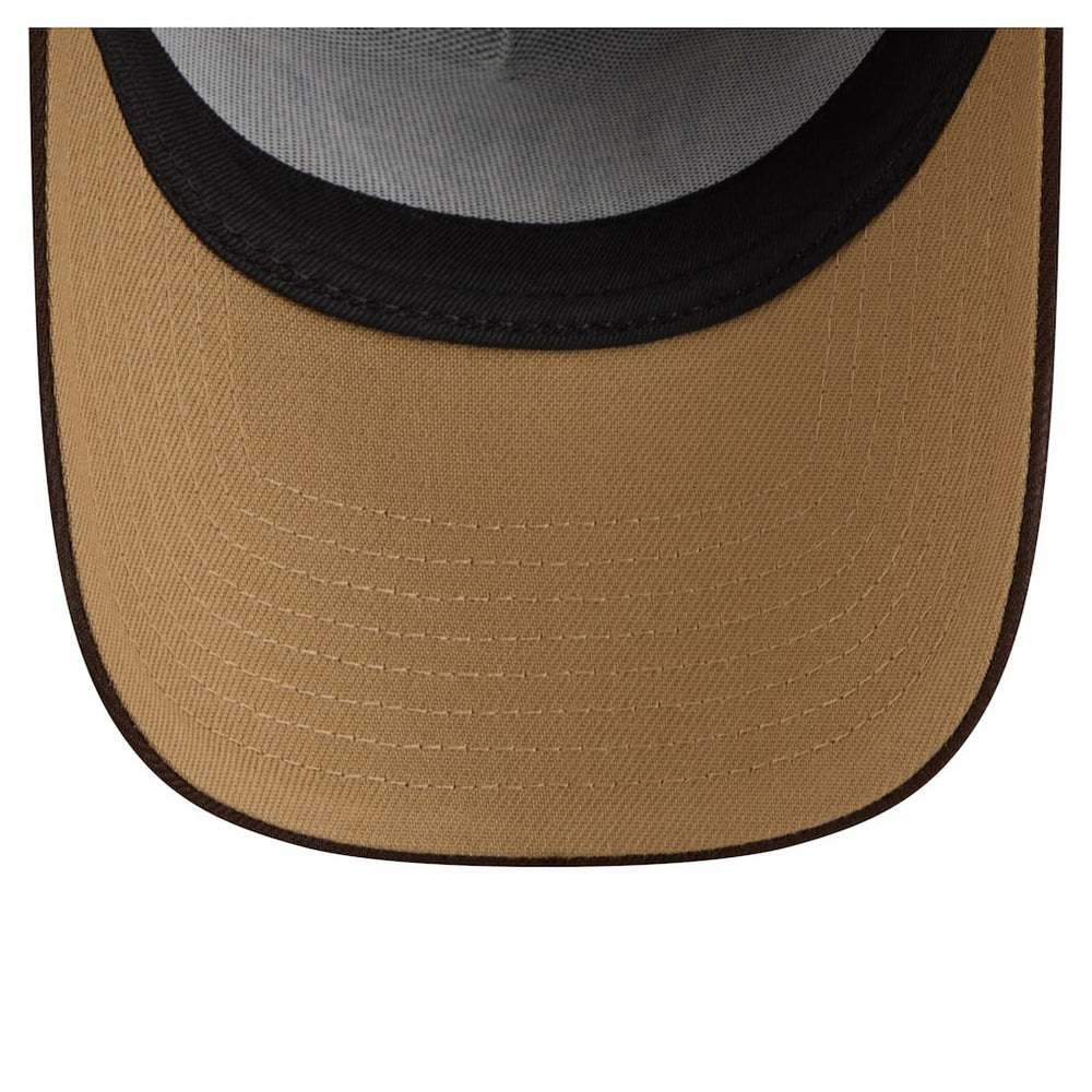 Washington Commanders New Era Burnt Wood A-Frame 9FORTY Adjustable Hat Dark Brown | NFL