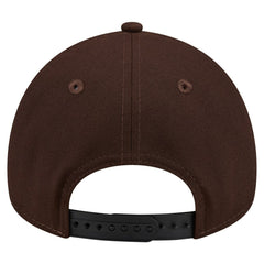 Buffalo Bills New Era Burnt Wood A-Frame 9FORTY Adjustable Hat Dark Brown | NFL