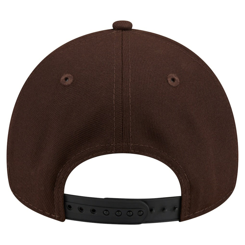 Cincinnati Bengals New Era Burnt Wood A-Frame 9FORTY Adjustable Hat Dark Brown | NFL