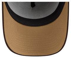 Cleveland Browns New Era Burnt Wood A-Frame 9FORTY Adjustable Hat Dark Brown | NFL