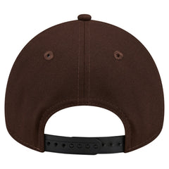 Philadelphia Eagles New Era Burnt Wood A-Frame 9FORTY Adjustable Hat Dark Brown | NFL