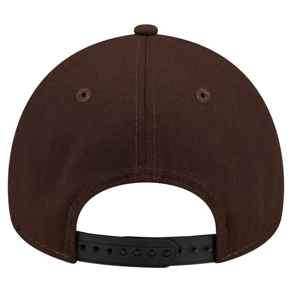 Tampa Bay Buccaneers New Era Burnt Wood A-Frame 9FORTY Adjustable Hat Dark Brown | NFL