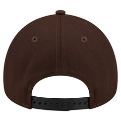 Tampa Bay Buccaneers New Era Burnt Wood A-Frame 9FORTY Adjustable Hat Dark Brown | NFL