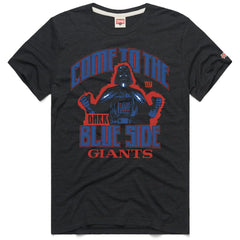 New York Giants Homage Unisex Star Wars x NFL Tri-Blend T-Shirt Charcoal | NFL