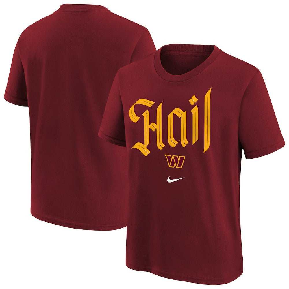 Washington Commanders Youth Hail T-Shirt Burgundy | Nike for Sale