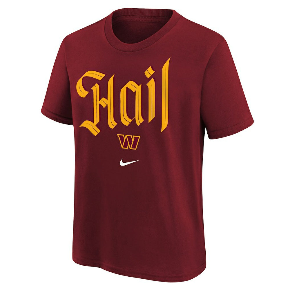 Washington Commanders Youth Hail T-Shirt Burgundy | Nike for Sale