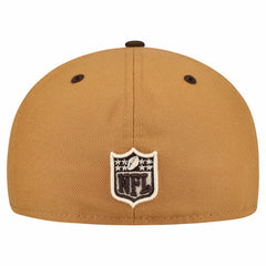 Dallas Cowboys New Era Two-Tone Walnut 59FIFTY Fitted Hat Light Brown/Dark Brown | NFL