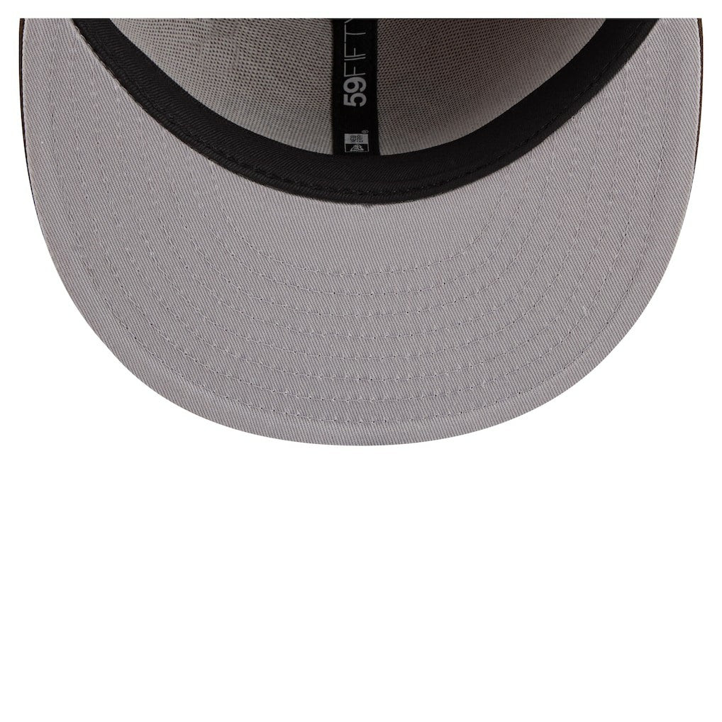 Atlanta Falcons New Era Two-Tone Walnut 59FIFTY Fitted Hat Light Brown/Dark Brown | NFL