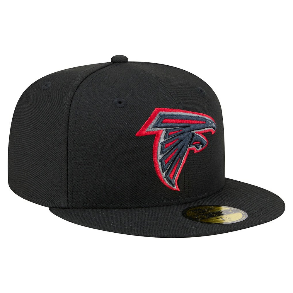 Atlanta Falcons New Era Color Pop 59FIFTY Fitted Hat Black | NFL