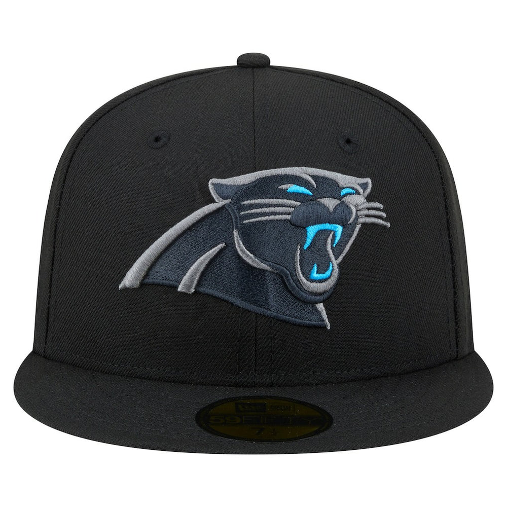 Carolina Panthers New Era Color Pop 59FIFTY Fitted Hat Black | NFL