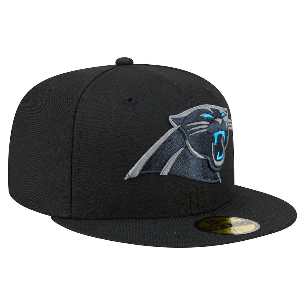 Carolina Panthers New Era Color Pop 59FIFTY Fitted Hat Black | NFL