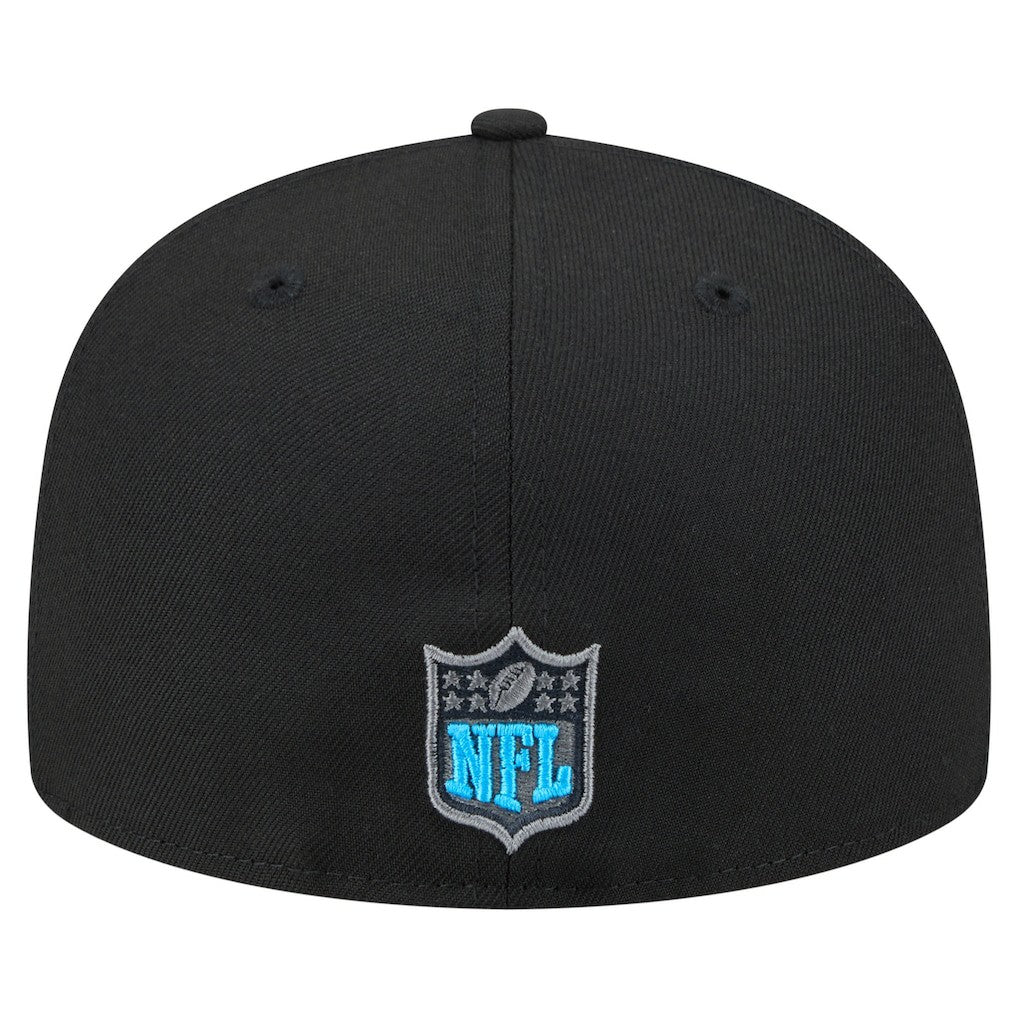 Carolina Panthers New Era Color Pop 59FIFTY Fitted Hat Black | NFL