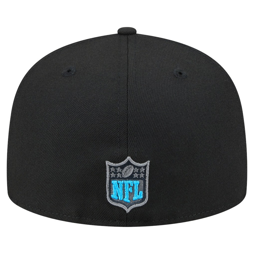 Carolina Panthers New Era Color Pop 59FIFTY Fitted Hat Black | NFL