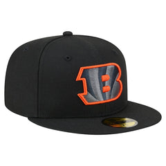 Cincinnati Bengals New Era Color Pop 59FIFTY Fitted Hat Black | NFL