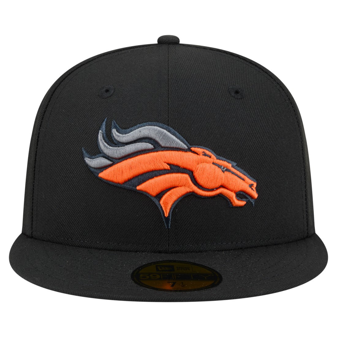 Denver Broncos New Era Color Pop 59FIFTY Fitted Hat Black | NFL