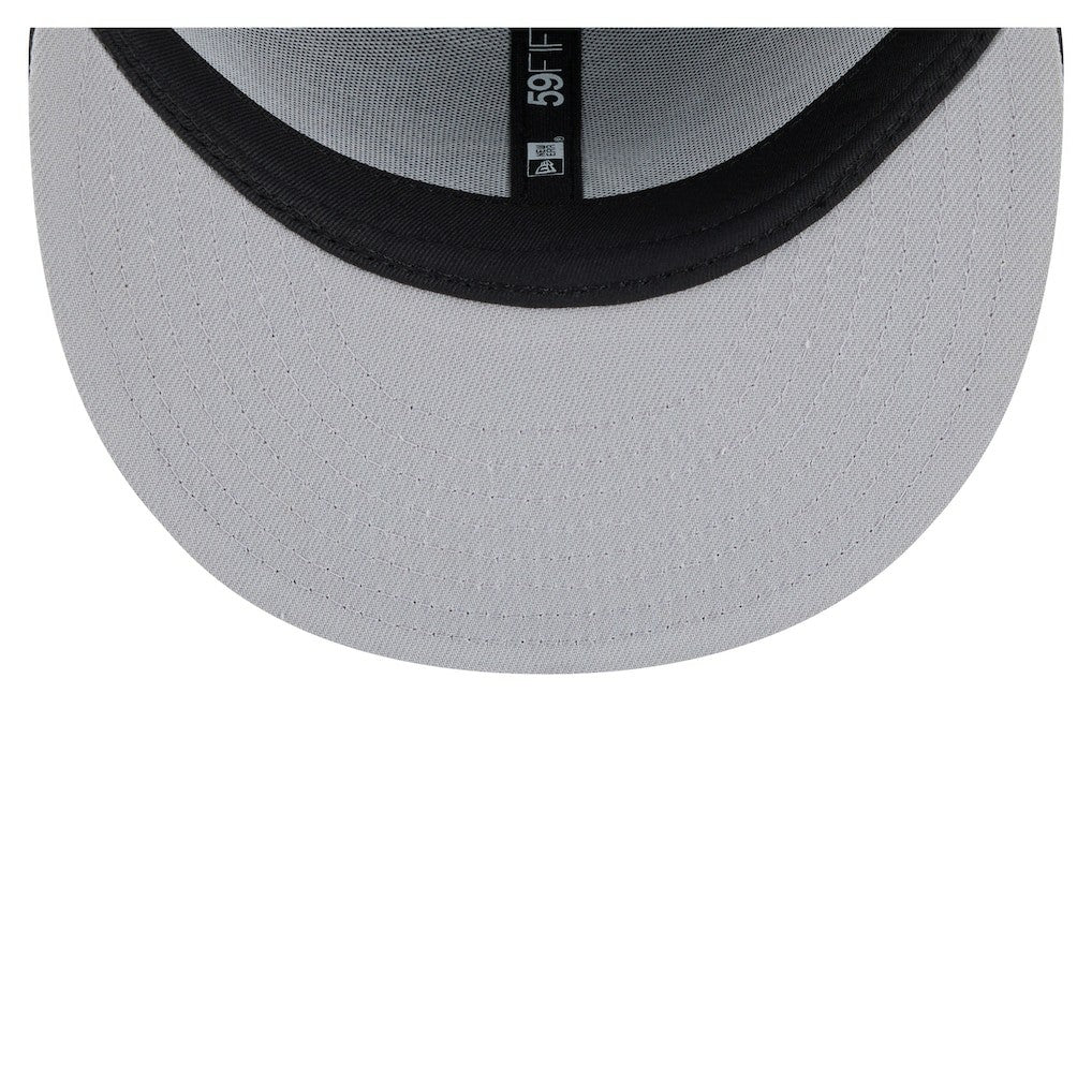 Detroit Lions New Era Color Pop 59FIFTY Fitted Hat Black | NFL
