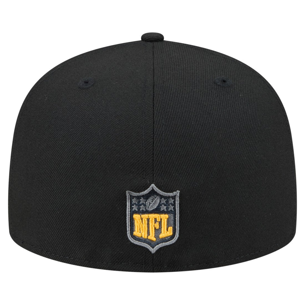 Green Bay Packers New Era Color Pop 59FIFTY Fitted Hat Black | NFL