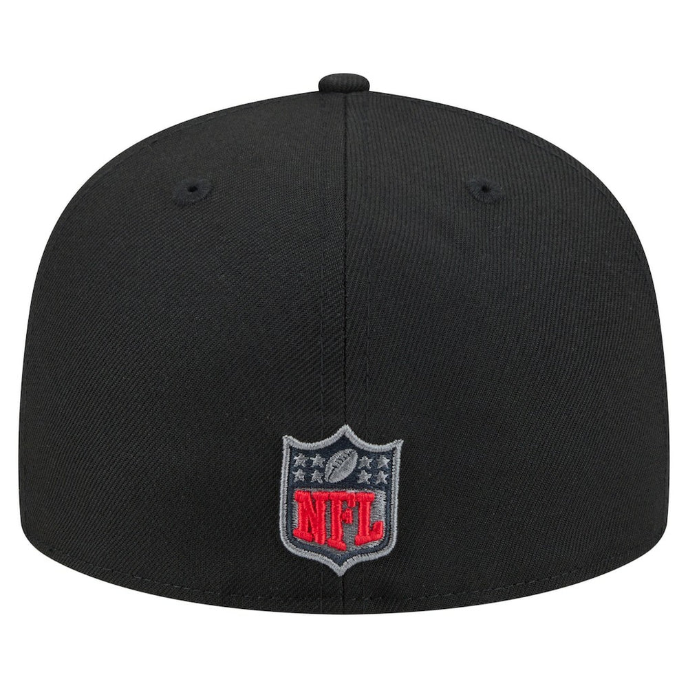 New England Patriots New Era Color Pop 59FIFTY Fitted Hat Black | NFL