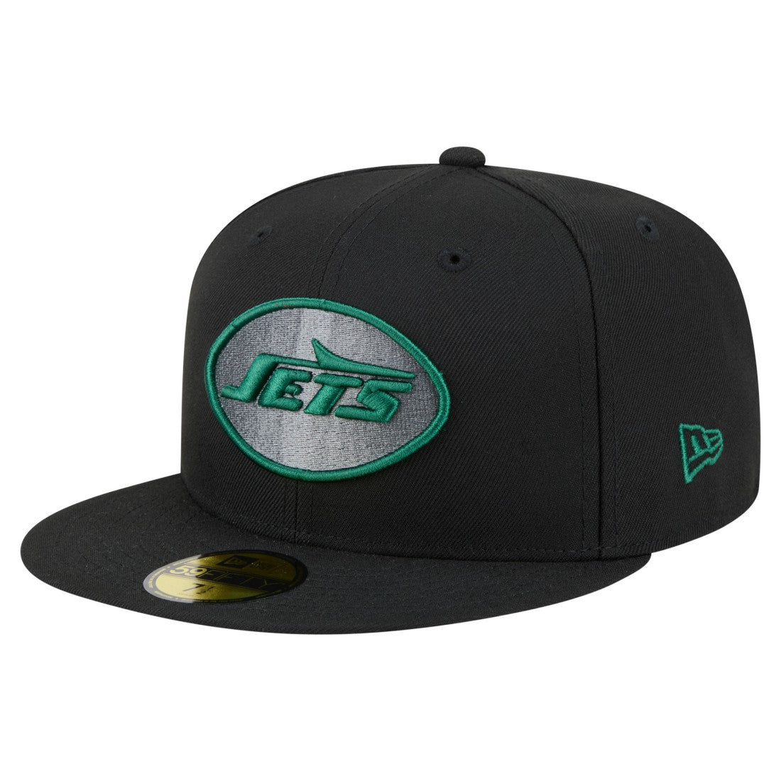 New York Jets New Era Color Pop 59FIFTY Fitted Hat Black | NFL
