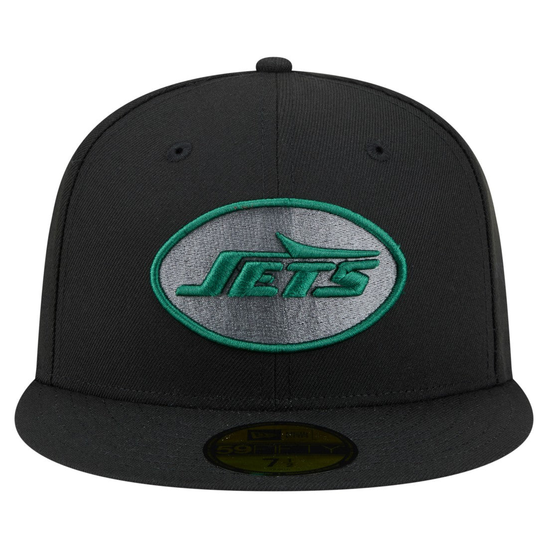 New York Jets New Era Color Pop 59FIFTY Fitted Hat Black | NFL