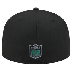 New York Jets New Era Color Pop 59FIFTY Fitted Hat Black | NFL