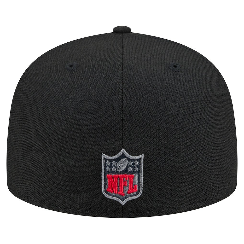 San Francisco 49ers New Era Color Pop 59FIFTY Fitted Hat Black | NFL