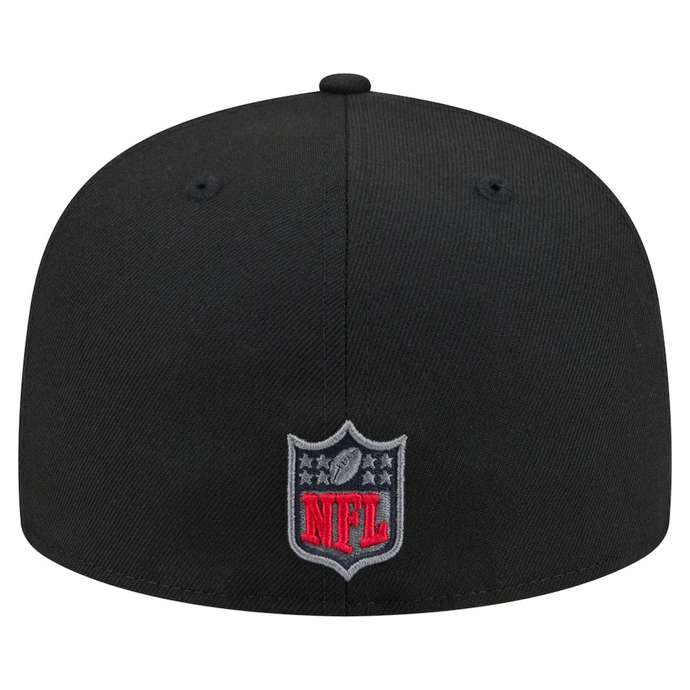San Francisco 49ers New Era Color Pop 59FIFTY Fitted Hat Black | NFL