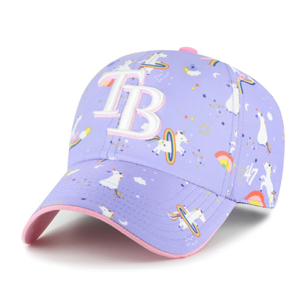 Tampa Bay Rays '47 Girls Youth Unicorn Clean Up Adjustable Hat - MLB