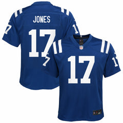 Daniel Jones Indianapolis Colts Youth Alternate 2 Game Jersey Royal | Nike for Sale