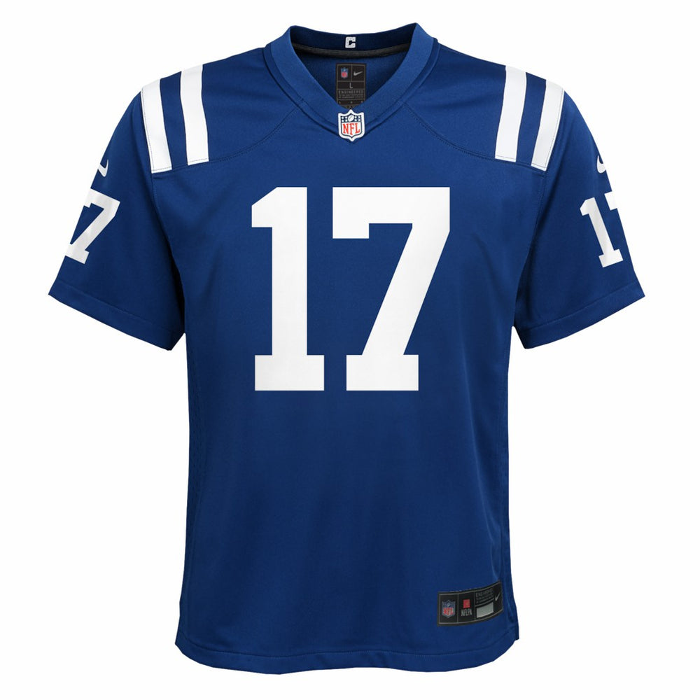 Daniel Jones Indianapolis Colts Youth Alternate 2 Game Jersey Royal | Nike for Sale