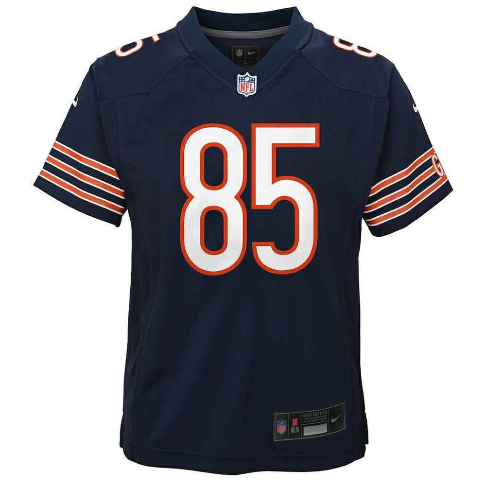 Cole Kmet Chicago Bears Youth Team Game Jersey Navy | Nike for Sale