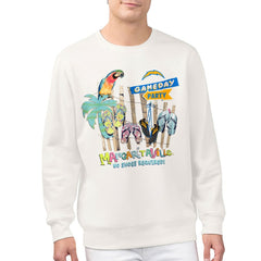 Los Angeles Chargers Margaritaville Gameday Party Fleece Sweatshirt Cream | NFL