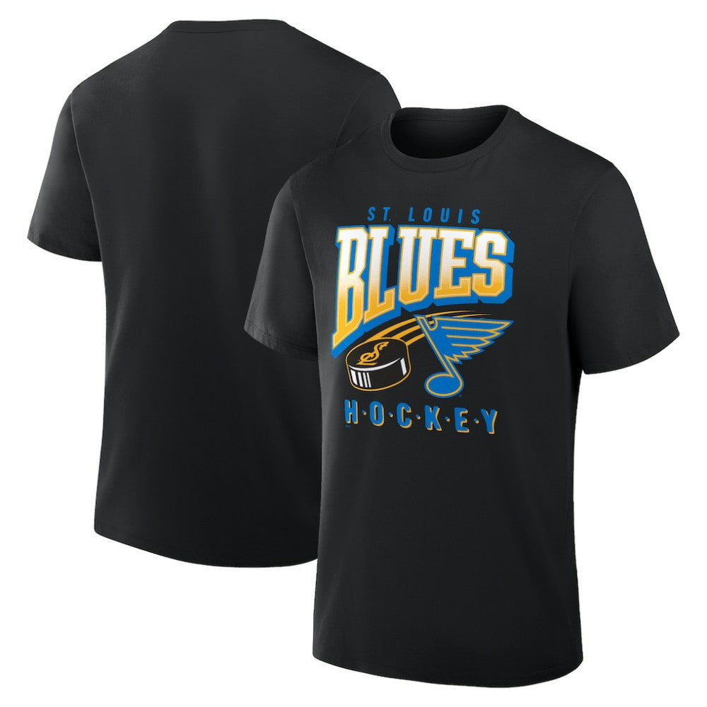 St. Louis Blues Fanatics Male Legacy T-Shirt - Black - NHL