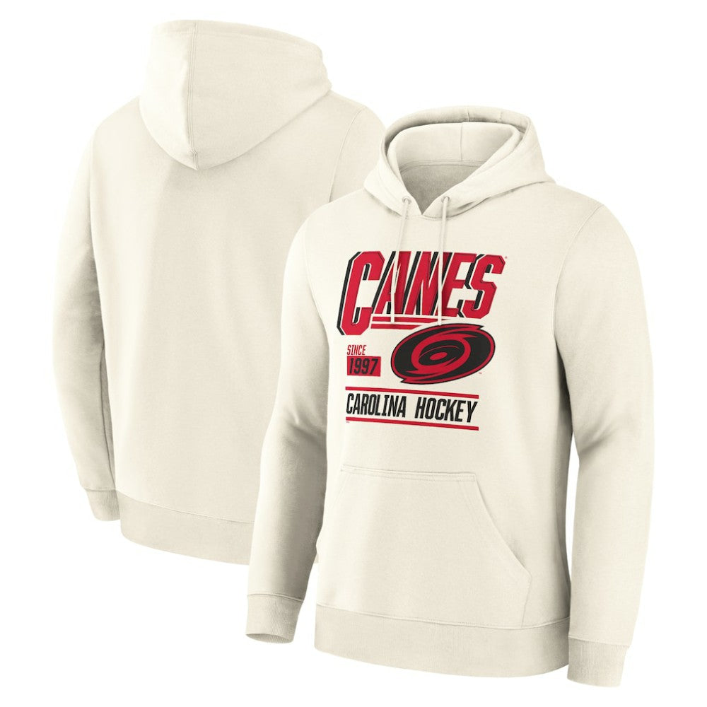 Carolina Hurricanes Fanatics Legacy Hoodie - Cream - NHL