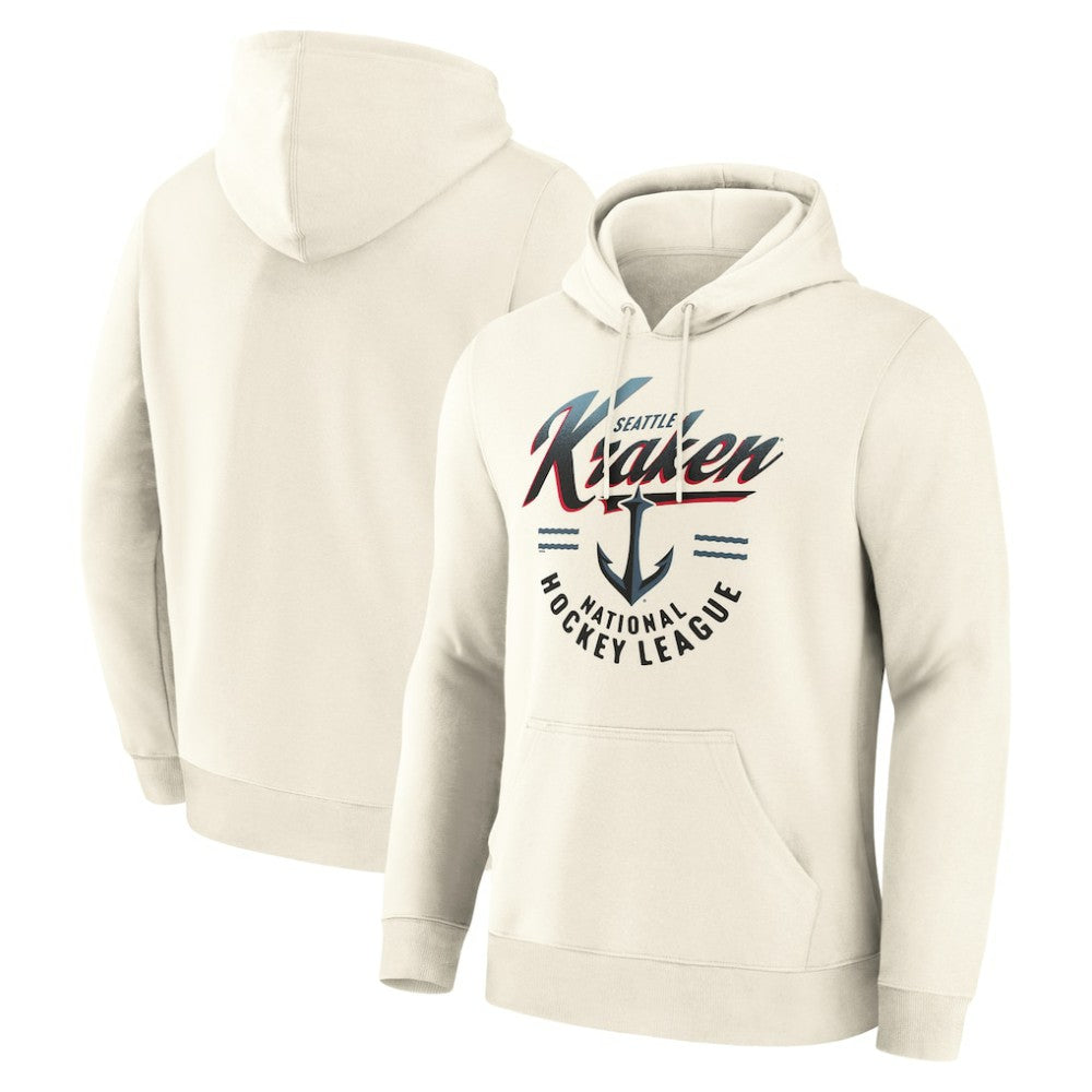 Seattle Kraken Fanatics Legacy Hoodie - Cream - NHL