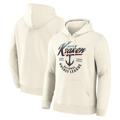 Seattle Kraken Fanatics Legacy Hoodie - Cream - NHL